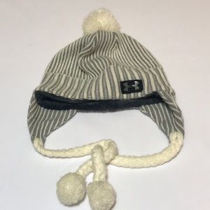 Under Armour Ear Flap Beanie with PomPom